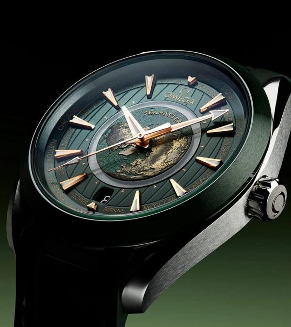 Omeg_a Seamaster Aqua Terra World Map Automatic