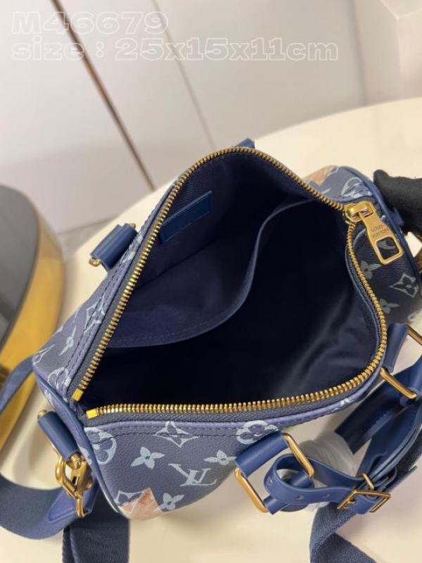 Louiss_Vuitton_LV M46804 Keepall Bandouliere Monogram Travel Speedy With OG Magnetic Box & Dust Bag