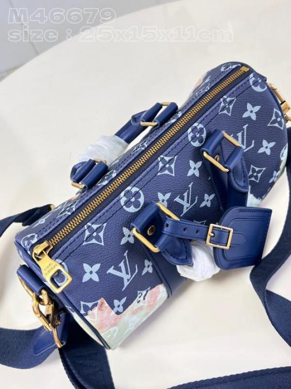 Louiss_Vuitton_LV M46804 Keepall Bandouliere Monogram Travel Speedy With OG Magnetic Box & Dust Bag