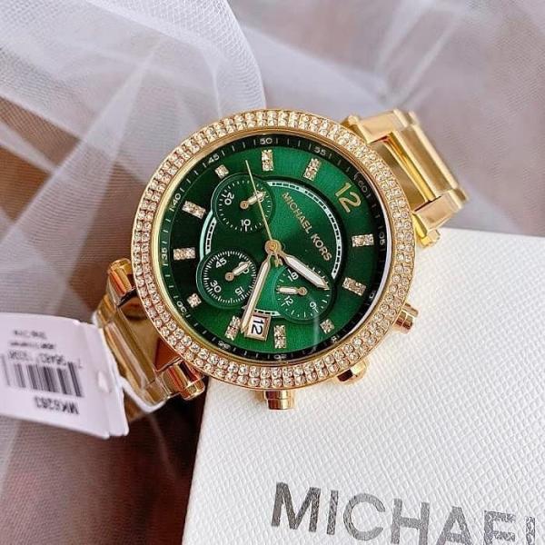 Michael_Kors Parker Gold-Green