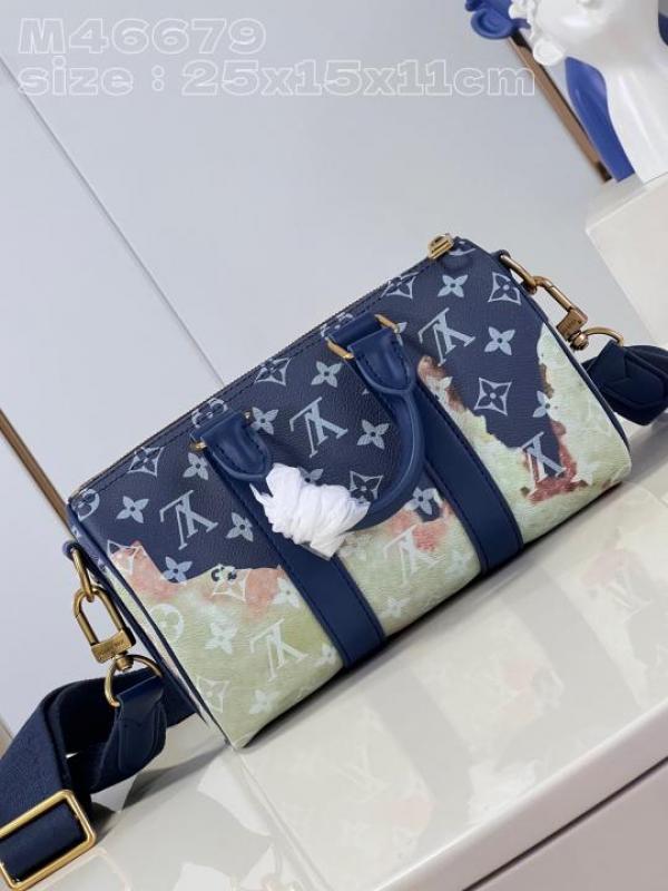 Louiss_Vuitton_LV M46804 Keepall Bandouliere Monogram Travel Speedy With OG Magnetic Box & Dust Bag