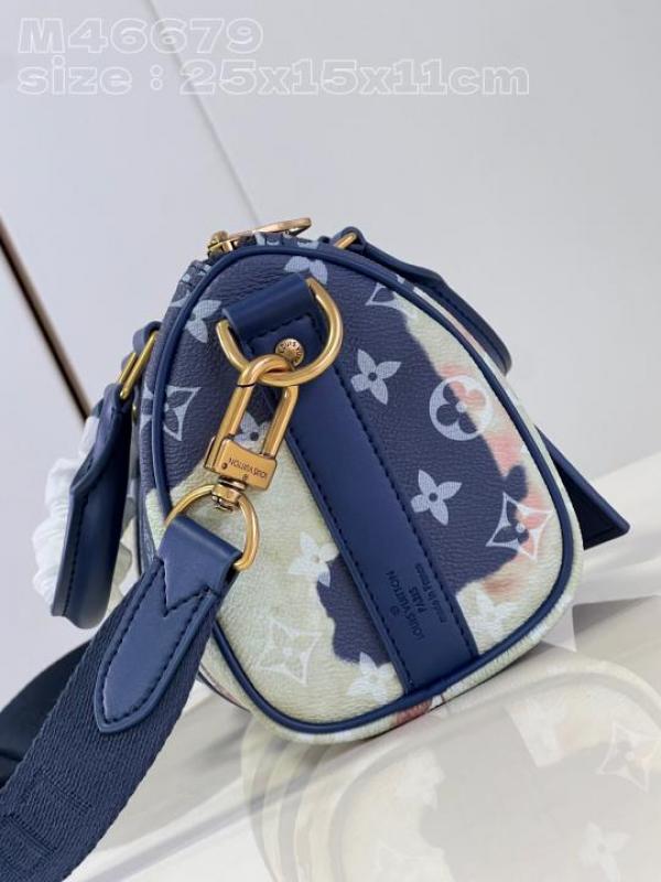 Louiss_Vuitton_LV M46804 Keepall Bandouliere Monogram Travel Speedy With OG Magnetic Box & Dust Bag