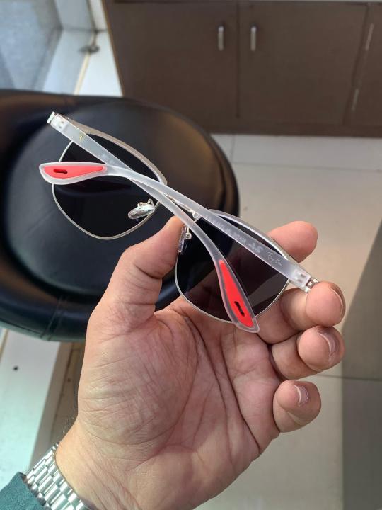 Rayban 03 silver black white