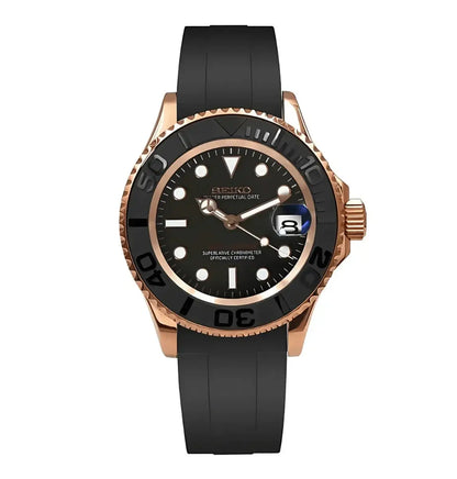 VARELON — Premium Black & Rose Gold Watch