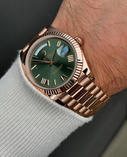 Role_x Oyster Perpetual Day Date 40 Battery Working Like Automatic