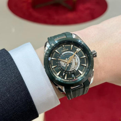Omeg_a Seamaster Aqua Terra World Map Automatic