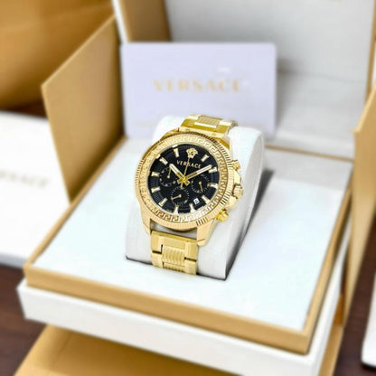 Versacee Grecs Action Chronography Watch For Men