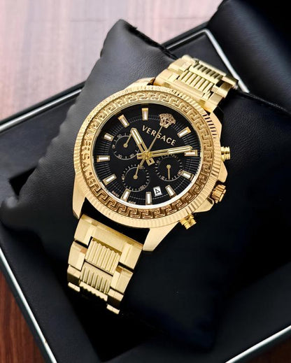 Versacee Grecs Action Chronography Watch For Men