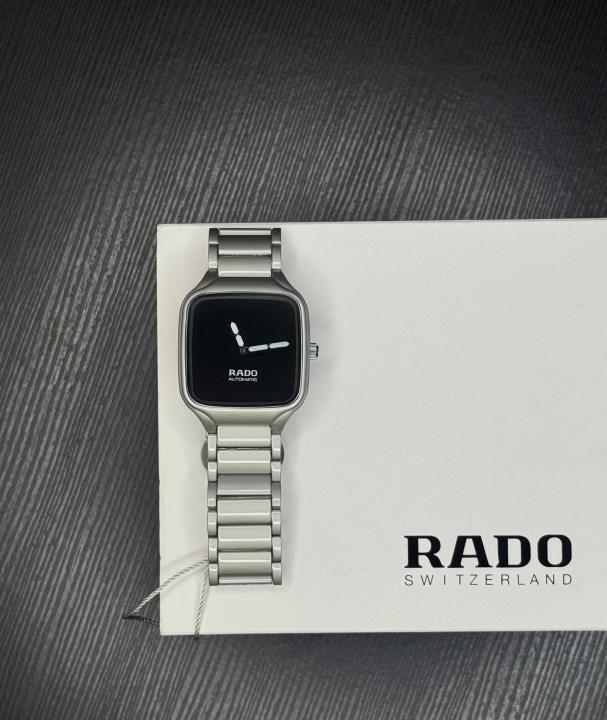 Monarch Square Dial Watch (silver black)