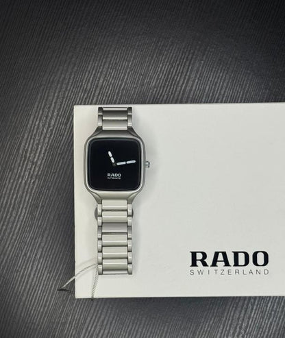 Monarch Square Dial Watch (silver black)