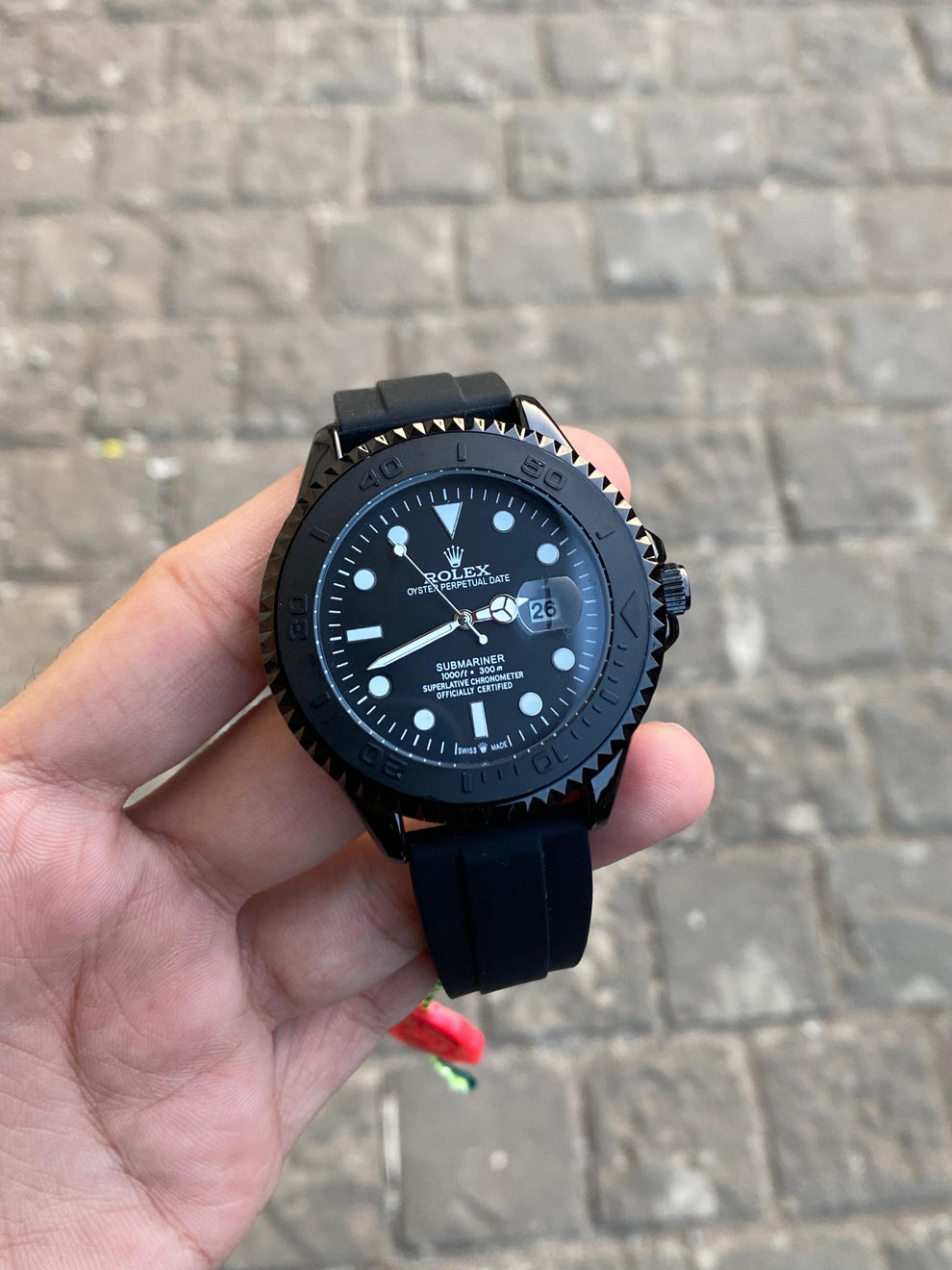 Midnight Black Luxury Watch