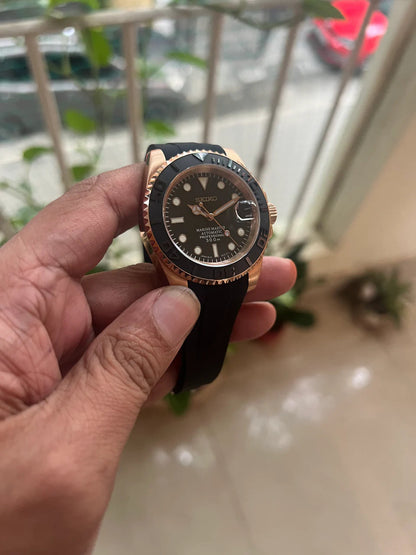 VARELON — Premium Black & Rose Gold Watch
