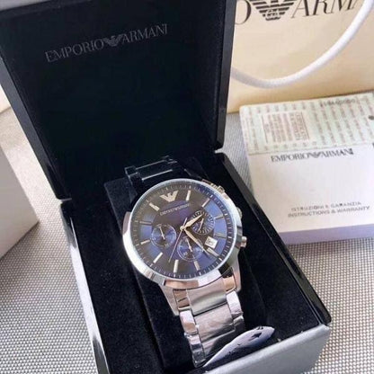 Emporio Arman_i Classic Silver-Blue